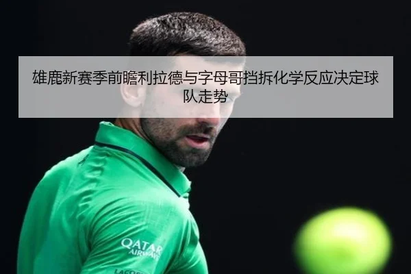 雄鹿新赛季前瞻利拉德与字母哥挡拆化学反应决定球队走势 | pg